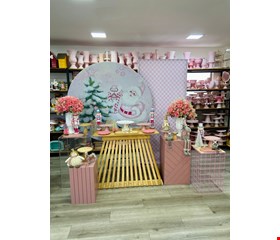 Kit Infantil Luxo - Natal Rosa III