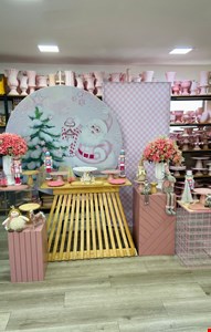 Kit Infantil Luxo - Natal Rosa III