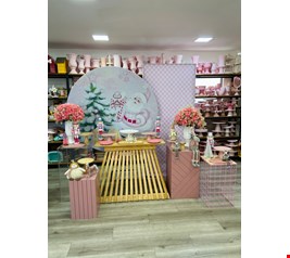 Kit Infantil Luxo - Natal Rosa III Kit Infantil Luxo - Natal Rosa III