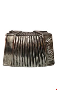 Sanfona Prata - 14cmA 20cmL 