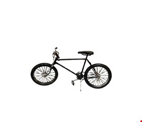 Bicicleta Com Balde Preta P 31cm