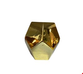 Vaso Diamante Dourado M 17mA Vaso Diamante Dourado M 17mA