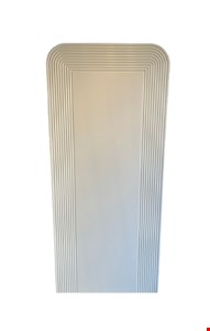 Painel Retangular Indiano Branco Creme 178cmA 80cmC 