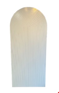 Painel Oval Indiano Azul Bebê 1,80mA 80cmL 
