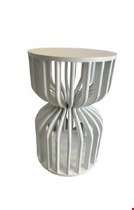 Cilindro Ampulheta Branca M 60cmA 40cmD 