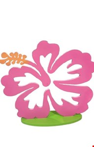 Temático Moana - Flor Dupla Cor Rosa 20cmAx17cmL