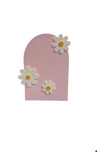 Temático Jardim - Cachepot Rosa Margarida 19cmA Temático Jardim - Cachepot Rosa Margarida 19cmA