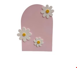 Temático Jardim - Cachepot Rosa Margarida 19cmA Temático Jardim - Cachepot Rosa Margarida 19cmA