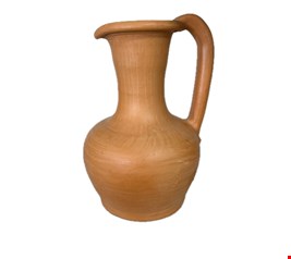 Jarra Barro Com Alça 30cmA Jarra Barro Com Alça 30cmA