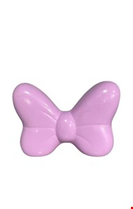 Temático - Laço Minnie Louça Rosa Claro P