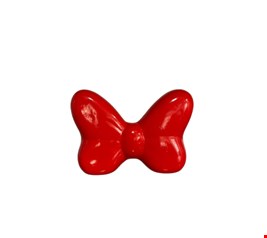 Temático Minnie Vermelha - Laço Louça Vermelho P Temático Minnie Vermelha - Laço Louça Vermelho P