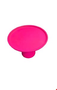 Suporte Cone Liso Fosco Rosa Neon 26cmDx18cmA