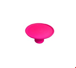 Suporte Cone Liso Fosco Rosa Neon 26cmDx14cmA
