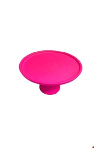 Suporte Cone Liso Fosco Rosa Neon 26cmDx14cmA