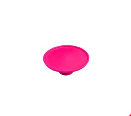 Suporte Cone Liso Fosco Rosa Neon 26cmDx12cmA