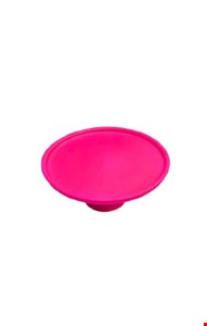 Suporte Cone Liso Fosco Rosa Neon 26cmDx12cmA