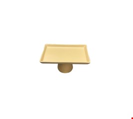 Suporte Oval Marrom Claro Fosco 9,5cmAx19cmD