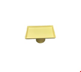 Suporte Oval Mostarda Fosca 10cmAx19cmD