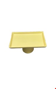 Suporte Oval Mostarda Fosca 10cmAx19cmD