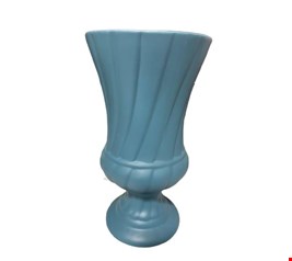 Vaso Litras Azul Céu Fosco 31cmAx16,5cmD Vaso Litras Azul Céu Fosco 31cmAx16,5cmD