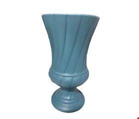 Vaso Litras Azul Céu Fosco 31cmAx16,5cmD Vaso Litras Azul Céu Fosco 31cmAx16,5cmD