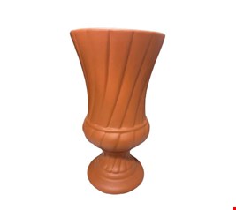 Vaso Litras Terracota Fosco 26cmAx13,5cmD Vaso Litras Terracota Fosco 26cmAx13,5cmD
