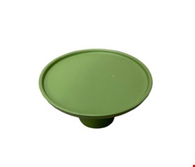 Suporte Cone Liso Fosco Verde Claro 25cmD 14cmA Suporte Cone Liso Fosco Verde Claro 25cmD 14cmA