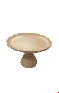 Suporte Canelado Ondulado Bege Fosco 22cmDx15cmA