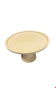 Suporte Cone LisoAmarelo Mostarda Fosco 24cmD 14cmA Suporte Cone LisoAmarelo Mostarda Fosco 24cmD 14cmA