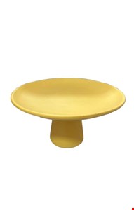 Suporte Cone Amarelo Mostarda 28cmDx16cmA Suporte Cone Amarelo Mostarda 28cmDx16cmA