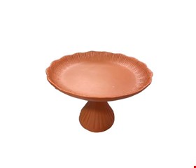 Suporte Canelado Ondulado Terracota Fo;sco 26cmDx19cmA Suporte Canelado Ondulado Terracota Fo;sco 26cmDx19cmA