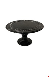 Suporte Canelado Balaustre Preto 28cmD 14cmA Suporte Canelado Balaustre Preto 28cmD 14cmA