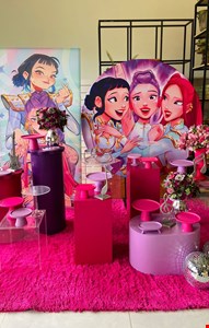 Decoração Infantil - Guerreiras do K-Pop I