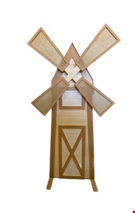 Painel Moinho Marrom (hélice giratória) 2,20cmA 80cmL Painel Moinho Marrom (hélice giratória) 2,20cmA 80cmL