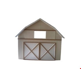 Painel Madeira Celeiro Duas Partes 2,66cmA 2,80mL 