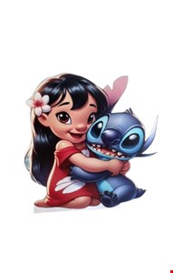 Totem Temático - Lilo e Stitch 60cmA Totem Temático - Lilo e Stitch 60cmA