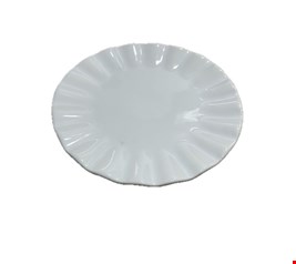 Serviço Buffet - Prato Sobremesa Borda Ondulada 19,5cmD Serviço Buffet - Prato Sobremesa Borda Ondulada 19,5cmD