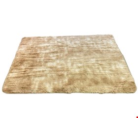 Tapete Felpudo Bege Claro Mesclado 2mA X 3mL