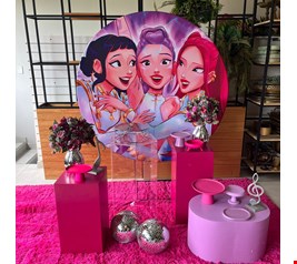 Decoração Infantil - Guerreiras do K-Pop II Decoração Infantil - Guerreiras do K-Pop II