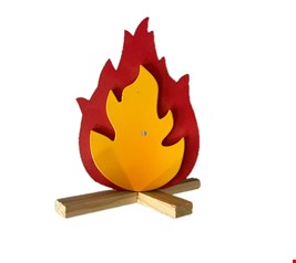 Temático São João - Placa Fogueira M Temático São João - Placa Fogueira M