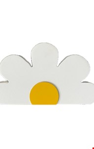 Temático Jardim - Placa Meia Margarida M