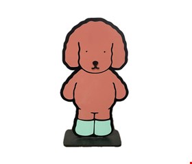 Temático Bobbie Goods - Placa Cachorro Marrom M