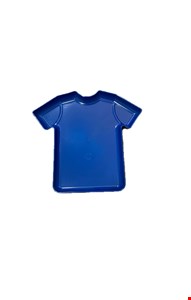Temático Futebol - Bandeja Camisa Azul 21cmL 22cmC Temático Futebol - Bandeja Camisa Azul 21cmL 22cmC