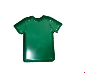 Temático Futebol - Bandeja Camisa Verde 21cmL 22cmC