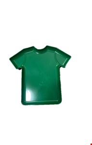 Temático Futebol - Bandeja Camisa Verde 21cmL 22cmC Temático Futebol - Bandeja Camisa Verde 21cmL 22cmC