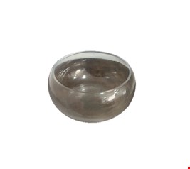 Vaso Vidro Centro de Mesa Aquário Redono 20cmD X 12cmA