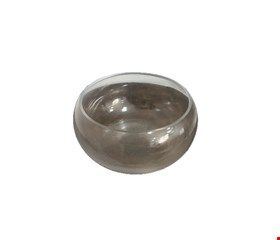 Vaso Vidro Centro de Mesa Aquário Redono 20cmD X 12cmA