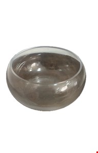 Vaso Vidro Centro de Mesa Aquário Redono 20cmD X 12cmA