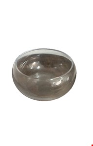 Vaso Vidro Centro de Mesa Aquário Redono 20cmD X 12cmA