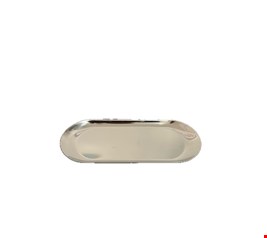 Bandeja Oval Prata 26cmC 